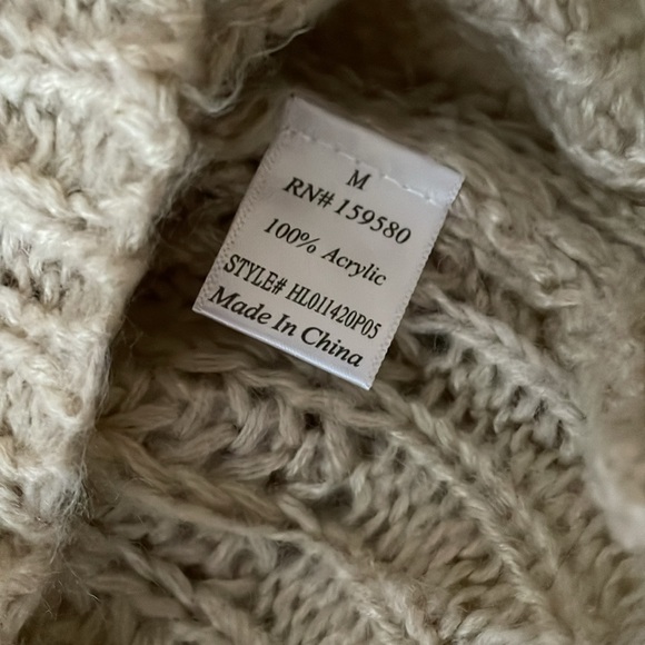 Pink lily cardigan - Picture 3 of 3